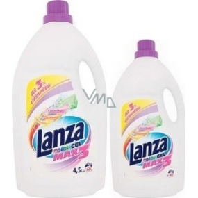 Lanza Max3 Color Gel Flüssigwaschmittel für farbige Wäsche 4,5 l + 1,5 l