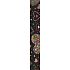 Nekupto Geschenkpapier 70 x 150 cm Schwarze und rosa Herzen 1 Rolle