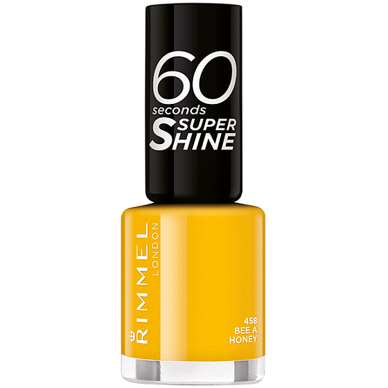 Rimmel London 60 Sekunden Super Shine Nagellack Nagellack 458 Biene und Honig 8 ml