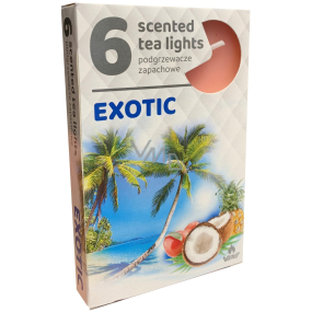 Teelichter Exotischer Duft duftende Teelichter 6 Stück
