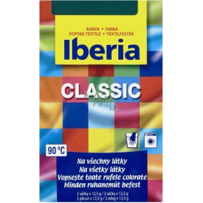 Iberia Classic Textilfarbe dunkelgrün 2 x 12,5 g