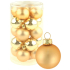 Flaschen Glas Gold Set 3 cm 20 Stück