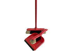 Spokar Reinigungsset EKO, Besen mit Stiel 120 cm + Kehrschaufel mit Besen