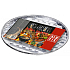 Alufix Fix-Grill Runde Grillschalen Durchmesser 34 cm, 3 Stück