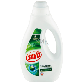 Savo Universal Waschgel für weiße und farbige Kleidung 20 Dosen 1 l