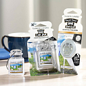 Yankee Candle Clean Cotton - Autoetikett mit Duft nach reinem Baumwollgel 30 g