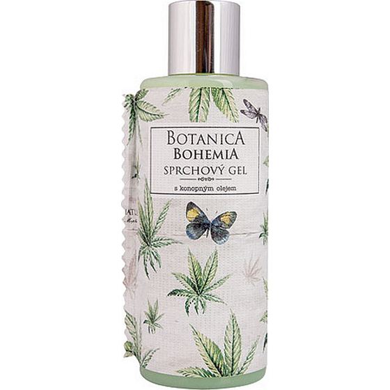 Bohemia Gifts Botanica Hanföl cremiges Duschgel 200 ml