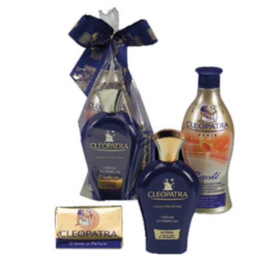 Cleopatra Toilettenseife 125 g + Duschmilch 500 ml + Körperlotion 500 ml, Kosmetikset