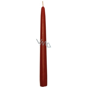 Lima Candle glatte Burgunder Kegel 23 cm