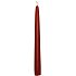 Lima Candle glatte Burgunder Kegel 23 cm