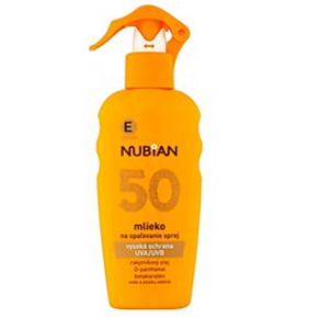 Nubian OF50 Sonnencreme 200 ml Spray Nubian OF50 Sonnencreme 200 ml Spray