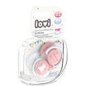 Lovi My Little Love Tröster Silikon dynamisches Rosa für Kinder 0-2 Monate 2 Stück
