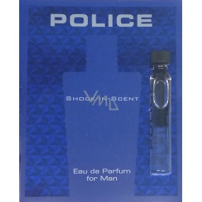 Polizei The Shock In Scent für den Menschen parfümiertes Wasser für Männer 2 ml, Fläschchen