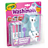 Albi Crayola Washimals Mini-Set Katzen einzigartige Tiere, die Kinder nach ihrer Fantasie zeichnen können, ab 3 Jahren