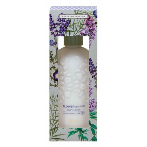 Heathcote & Ivory Flower Blooms Lavender Garden nährende Körperlotion 300 ml