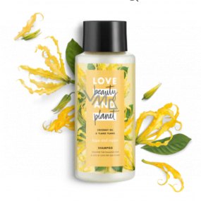 Love Beauty & Planet Ylang Ylang und Kokosöl Shampoo für trockenes und strapaziertes Haar 100 ml