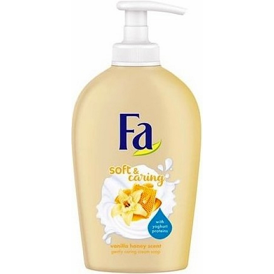Fa Soft & Caring Vanille & Med Flüssigseifenspender 250 ml