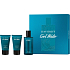 Davidoff Cool Water Herren Eau de Toilette für Männer 125 ml + Duschgel 75 ml + Aftershave 75 ml, Geschenkset