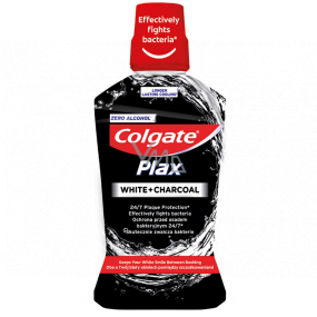 Colgate Plax White + Holzkohle Mundwasser 500 ml