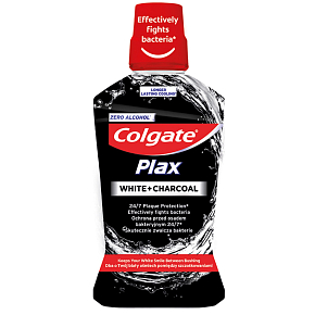 Colgate Plax White + Charcoal Mundwasser 500 ml