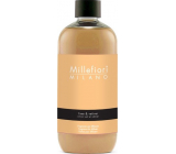 Millefiori Milano Natural Lime & Vetiver - Limetten- und Vetiver Diffusor-Nachfüllung für Räucherstängel 250 ml