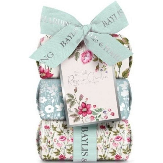 Baylis & Harding Royal Garden Toilette Luxusseife 3 x 100 g, Kosmetikset