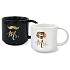 Mr. Nekupto Paar Tassen & Frau. 2 x 350 ml