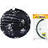 Rappa Halloween Laterne rund mit Skeletten 25 cm