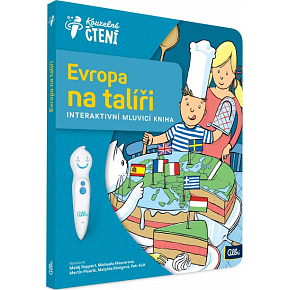 Albi Magic Reading Interaktives Buch Europa auf einem Teller, 6-12 Jahre
