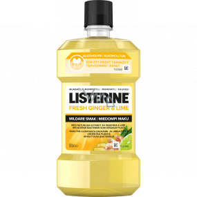 Listerine Fresh Ginger & Lime Zero Alcohol Mundwasser 500 ml
