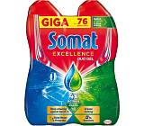 Somat Excellence Duo Gel für Geschirrspüler, 2× 684 ml, 76 Waschungen