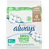 Always Ultra Normal Cotton Protection Damenbinden mit Flügeln 11 Stück