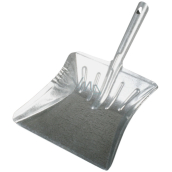 Spokar kovová lopatka široká pozinkovaný plech 235 mm