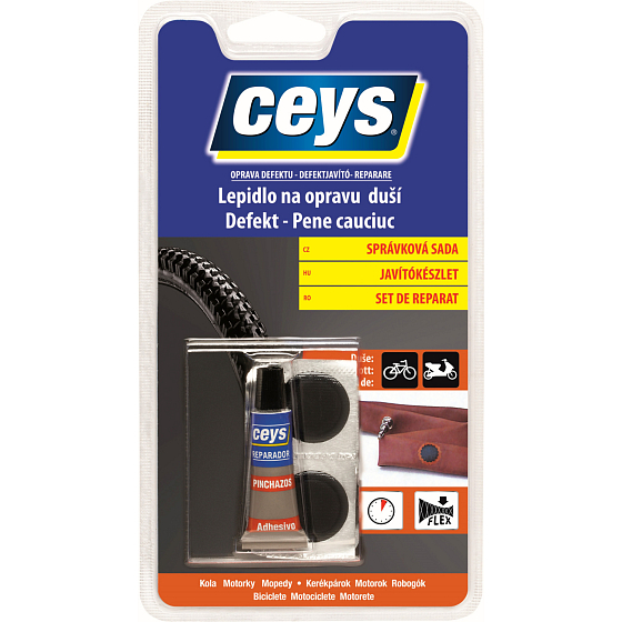 Ceys Reparatur-Kleber für Schlauchreparaturen, Set, 5 g