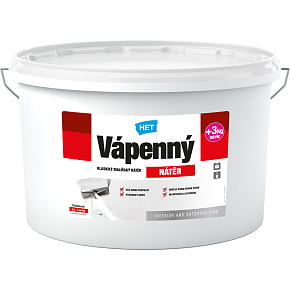 HET Kalkfarbe, weiß, 12+3 kg