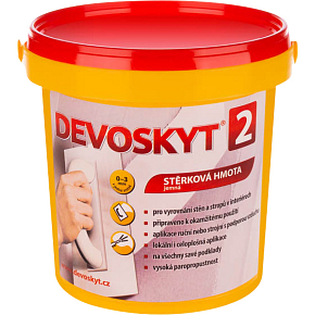 Devoskyt Grobheit 2, Spachtelmasse für den Innenbereich, 1,8 kg