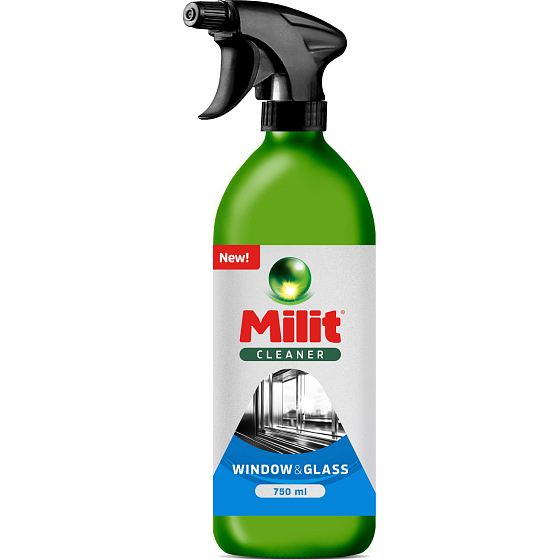 Milit Cleaner Glas und Fenster 750 ml