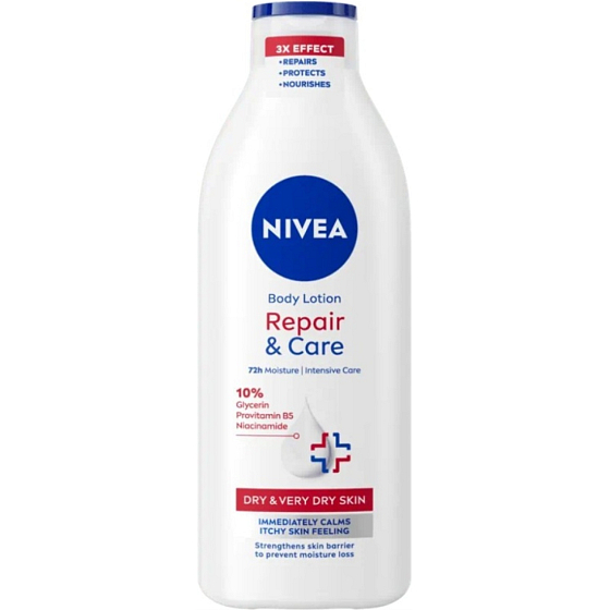 Nivea Repair & Care Sensitive tělové mléko 400 ml