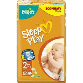 Pampers Sleep & Play 2 Mini 3-6 kg Windeln 68 Stück