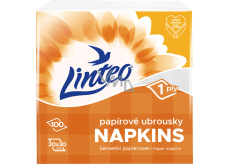Linteo Papierhandtücher 1-lagig 30 x 30 cm, 100 Stk.