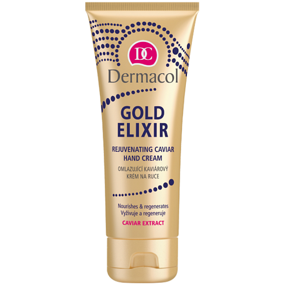 Dermacol Gold Elixir Caviar Handcreme Verjüngende Handcreme mit Kaviar