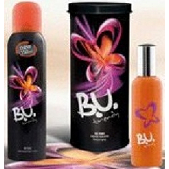 B.U. Trendy Eau de Toilette 50 ml + Deodorant Spray 150 ml, Geschenkset für Frauen