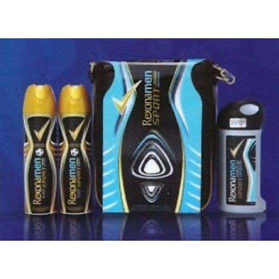 Rexona Herren Sporttasche, Kosmetikset