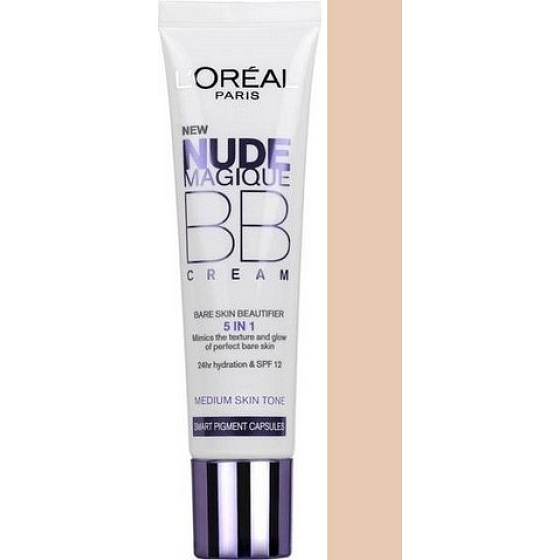 Loreal Nude Magique 5in1 SPF12 mittelgroße Haut 30 ml