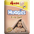 Huggies Soft Skin Nassreinigungstücher 4 x 64 Stück