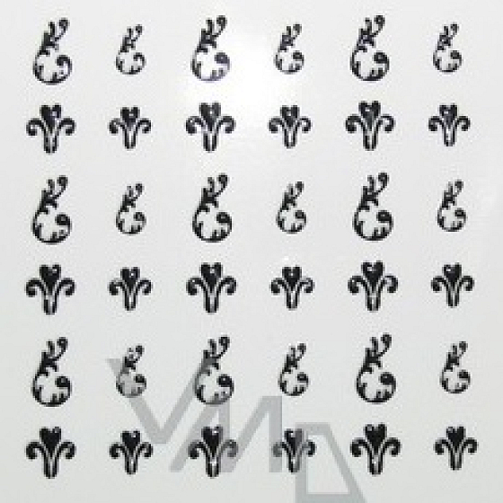 Absolute Cosmetics Selbstklebende Nagelsticker 1236 1 Blatt