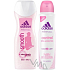 Adidas Control Smooth Duschgel 250 ml + Control Ultra Protection Antitranspirant Deodorant Spray für Frauen 150 ml, Kosmetikset