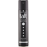 Taft Invisible Power Mega Strong Haarspray, Fixierung 5, 250 ml