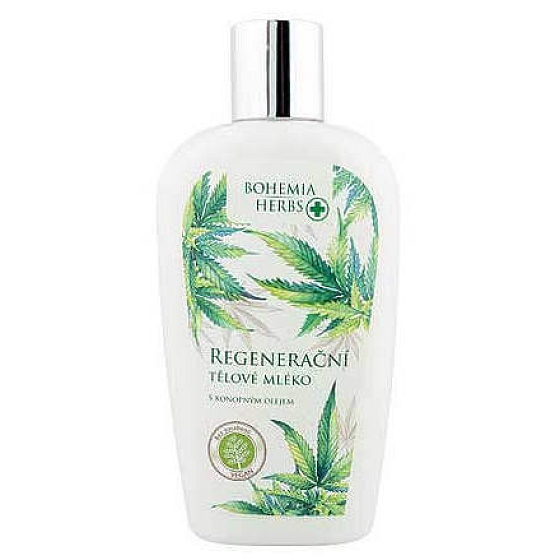 Bohemia Gifts Cannabis Hanföl Regenerierende Körpermilch 250 ml