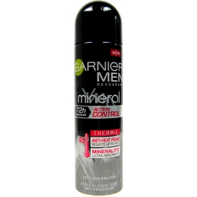 Garnier Men Mineral Action Control Thermisches 72h Antitranspirant Deodorant Spray für Männer 150 ml